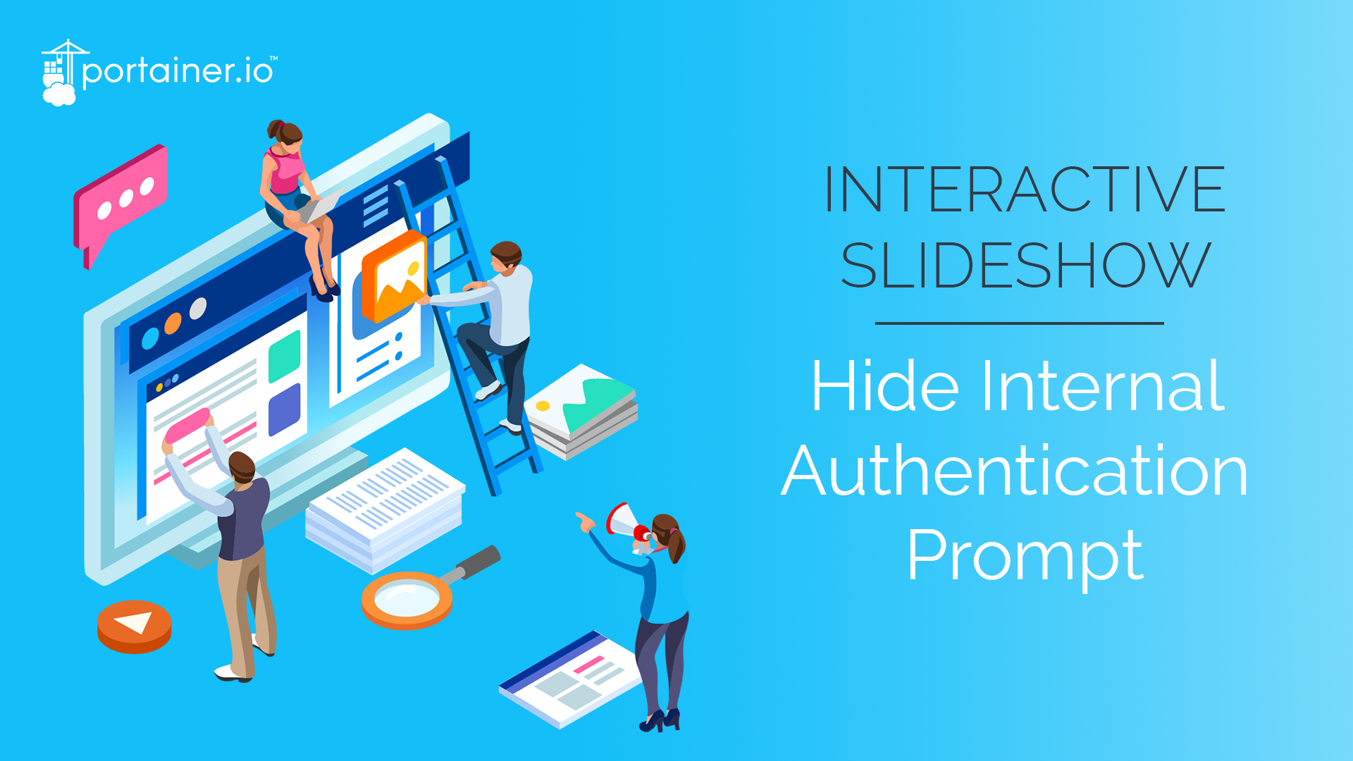 Clickable Title Board - Hide internal authentication prompt